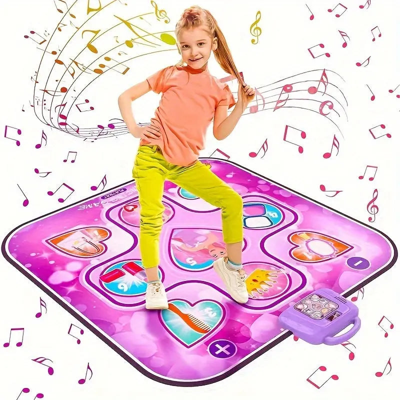 Kids LED Musical Dance Mat with 6 Game Modes Wholesale Hub