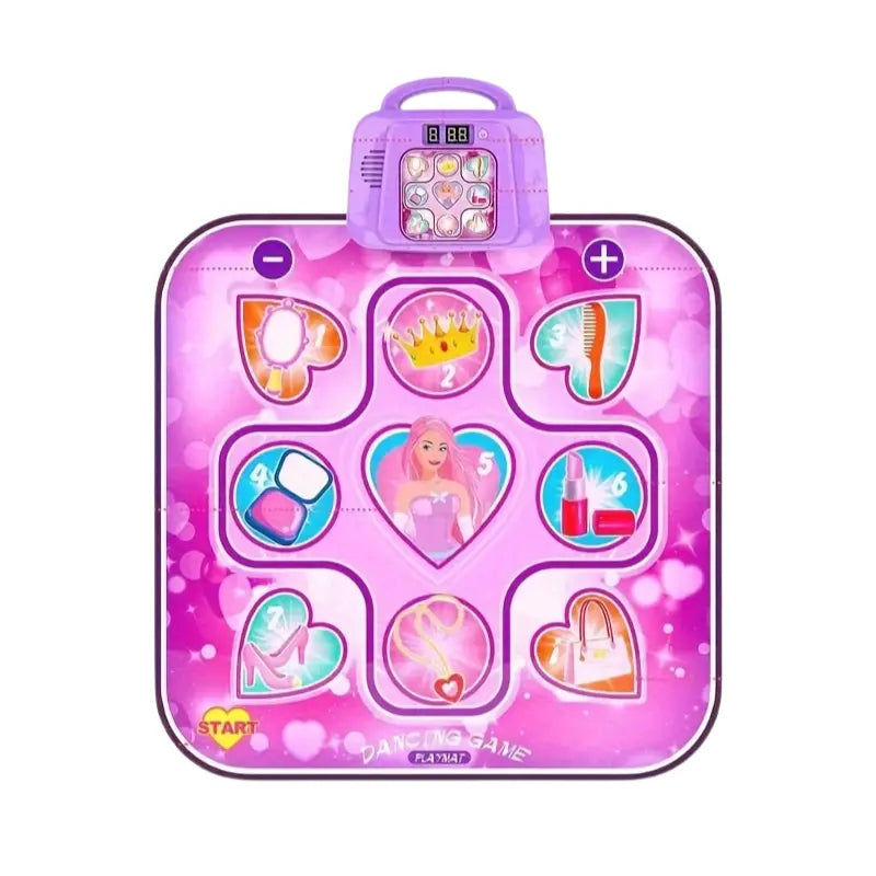 Kids LED Musical Dance Mat with 6 Game Modes Wholesale Hub