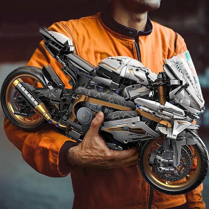 Motorcycle Blocks Model for Teens & Adults Wholesale Hub