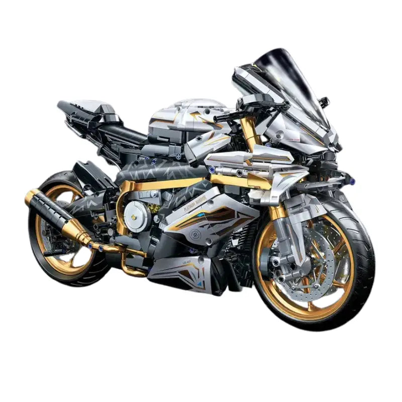 Motorcycle Blocks Model for Teens & Adults Wholesale Hub