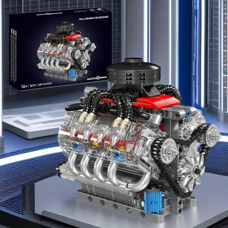 V8 Engine Simulation Model Blocks Wholesale Hub