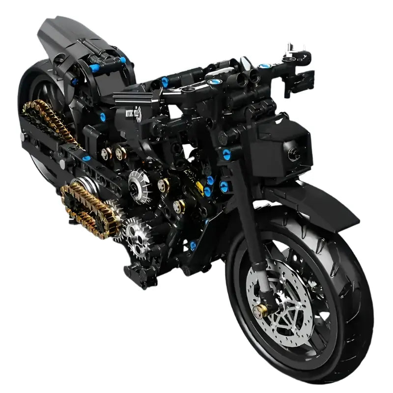 Retro Motorcycle Building Block Kit (1000pcs) Wholesale Hub