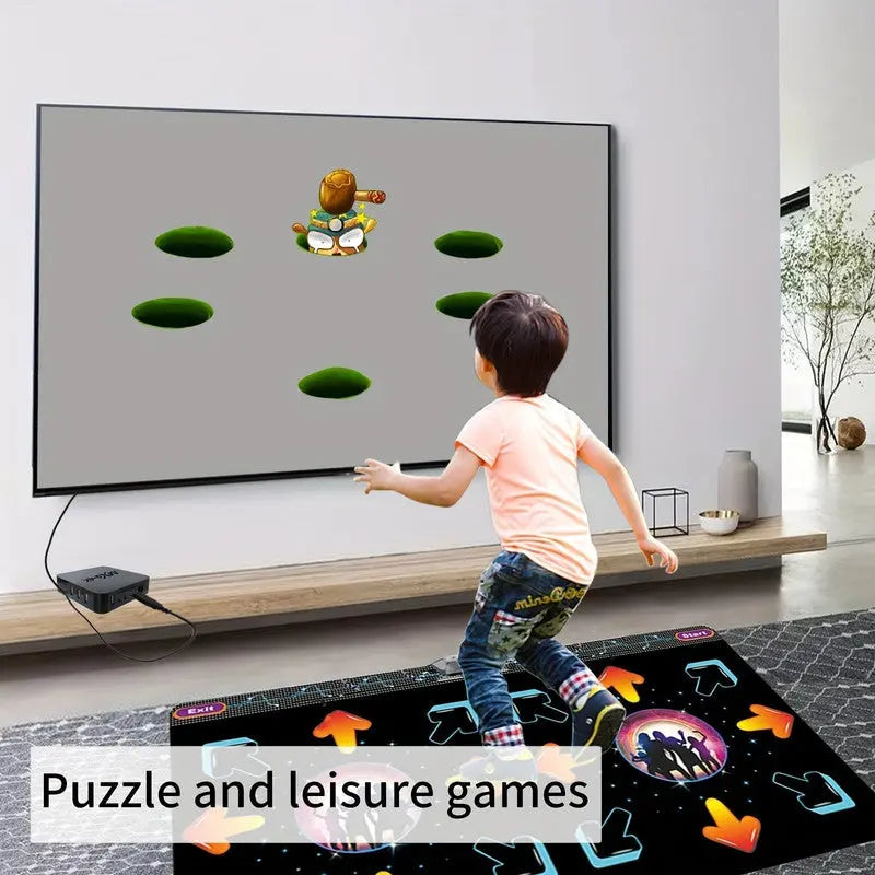 2-Player Dance Mat Game with Motion Sensor Wholesale Hub
