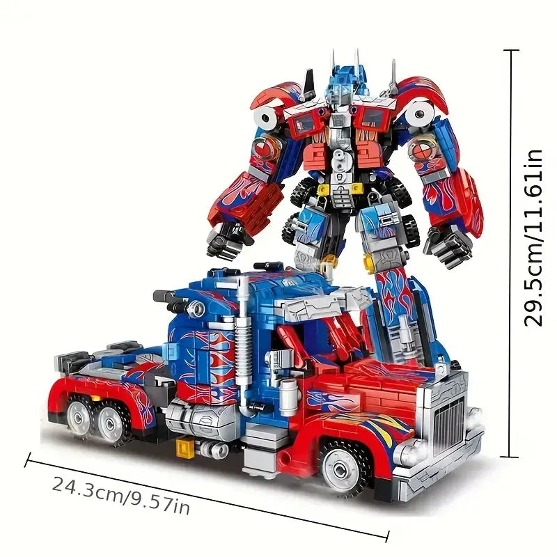 2-in-1 Transforming Car Building Toys for Teens Wholesale Hub