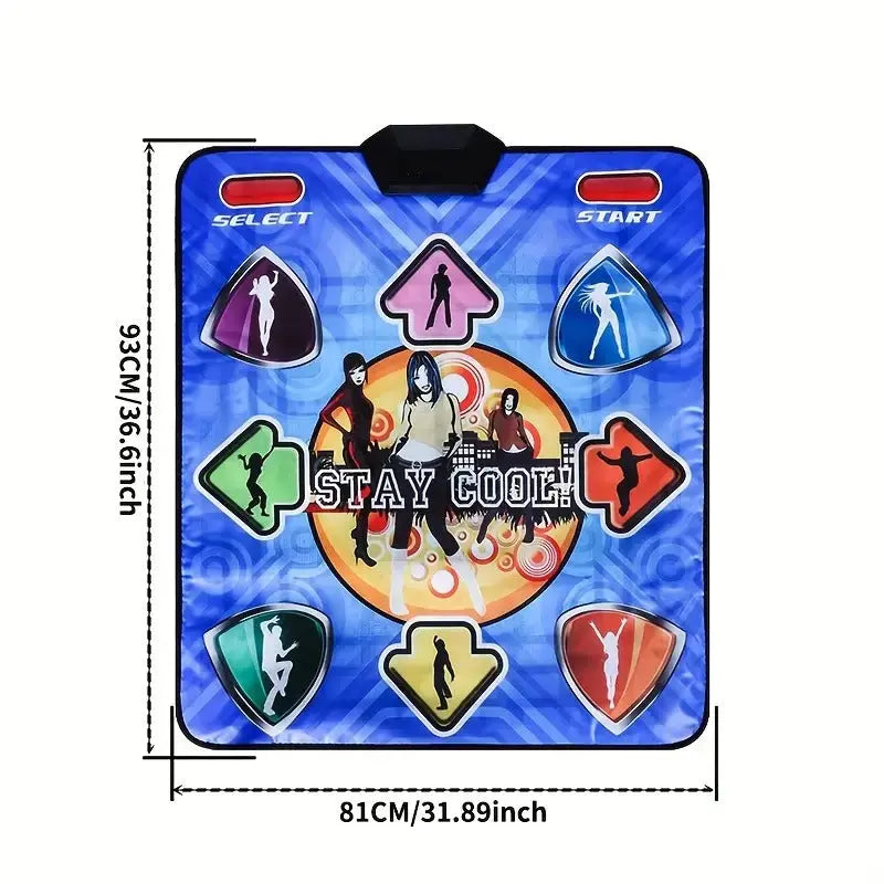 Interactive Dance Mat USB Game Pad 200 Songs Wholesale Hub
