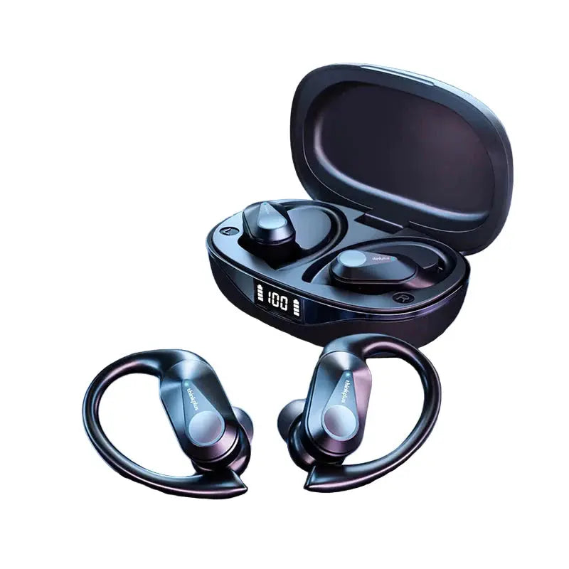 Bluetooth Wireless Earbuds Black Wholesale Hub