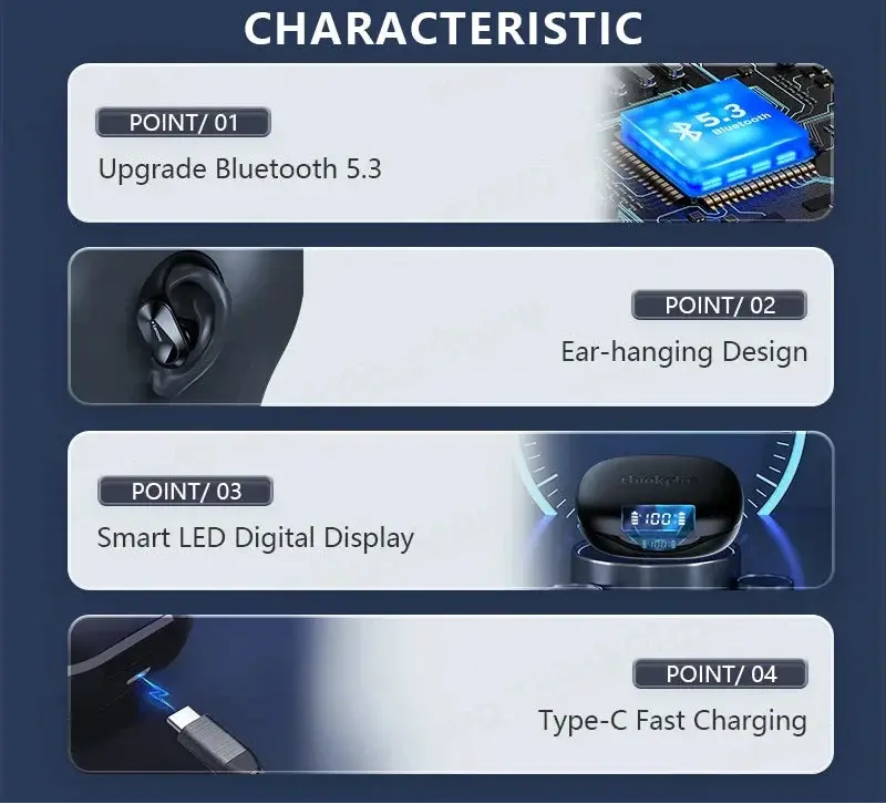 Bluetooth Wireless Earbuds Black Wholesale Hub
