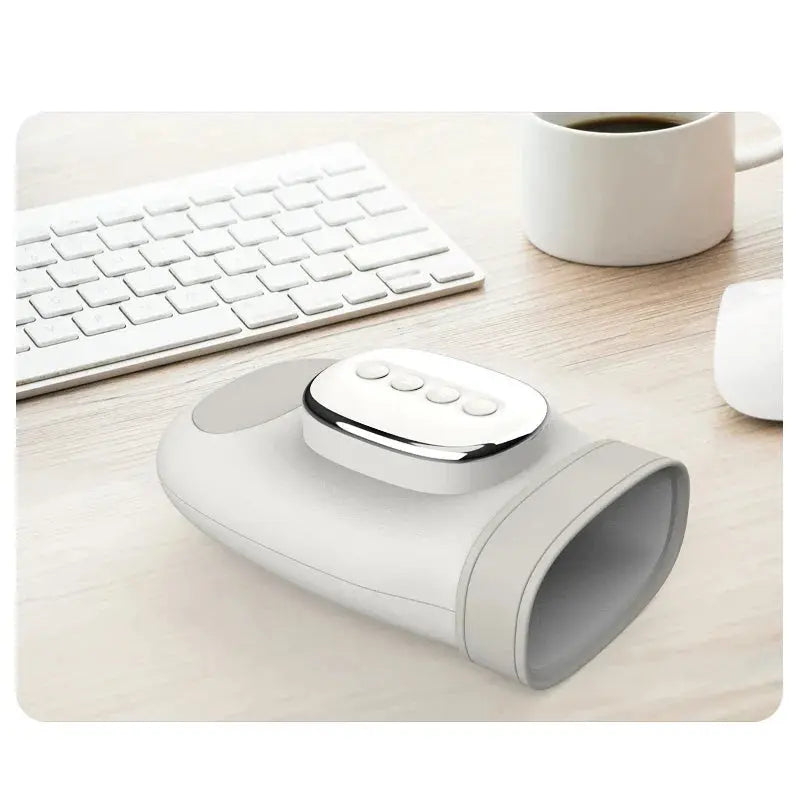 Electric Hand Massager with Airbag Compression Grey Wholesale Hub