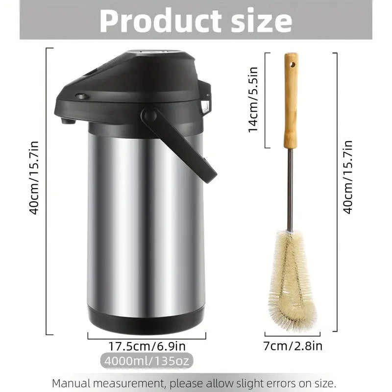 Thermal Coffee Carafe with Pump Wholesale Hub
