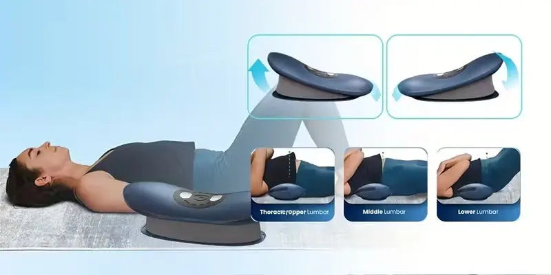 Electric Lumbar Massager with Heat & Vibration Wholesale Hub