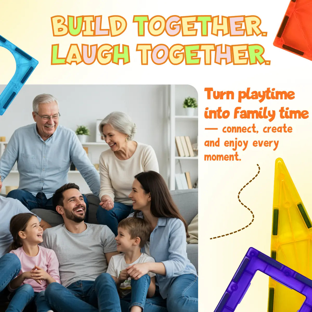 Hundred And Two Pieces Magnetic Tiles Building Set Wholesale Hub