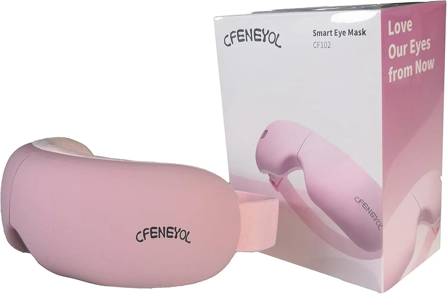 Eye Massager with Heat, Vibration and Warm Compress, Smart Sleeping Eyes Mask with Bluetooth Can Connect with Phone for Music,Gift for Mother's Day Wholesale Hub