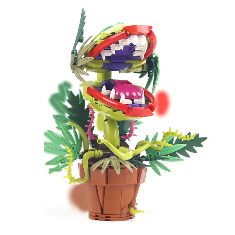 322PCS Horrous Audrey The 2 Piranha Plant Cannibal Flower Building Toys Model ,Unique Cannibal Flowers Monster Christmas DIY Decor,A Great Decorative Toy for 6+ Wholesale Hub