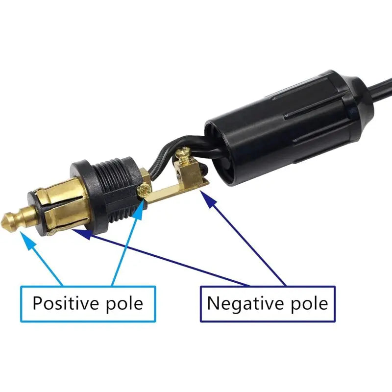 Din Hella Powerlet Plug For Cigarette Lighter 18Awg European Male Din Socket Cigarette Lighter Plug Adapter Socket Wholesale Hub
