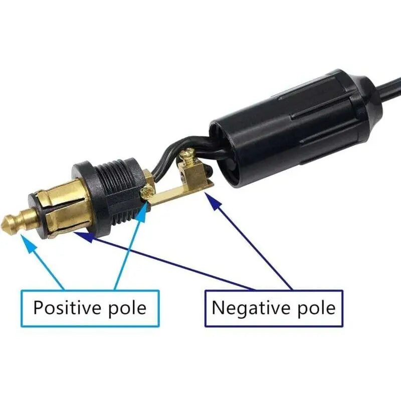 Din Hella Powerlet Plug For Cigarette Lighter 18Awg European Male Din Socket Cigarette Lighter Plug Adapter Socket Wholesale Hub