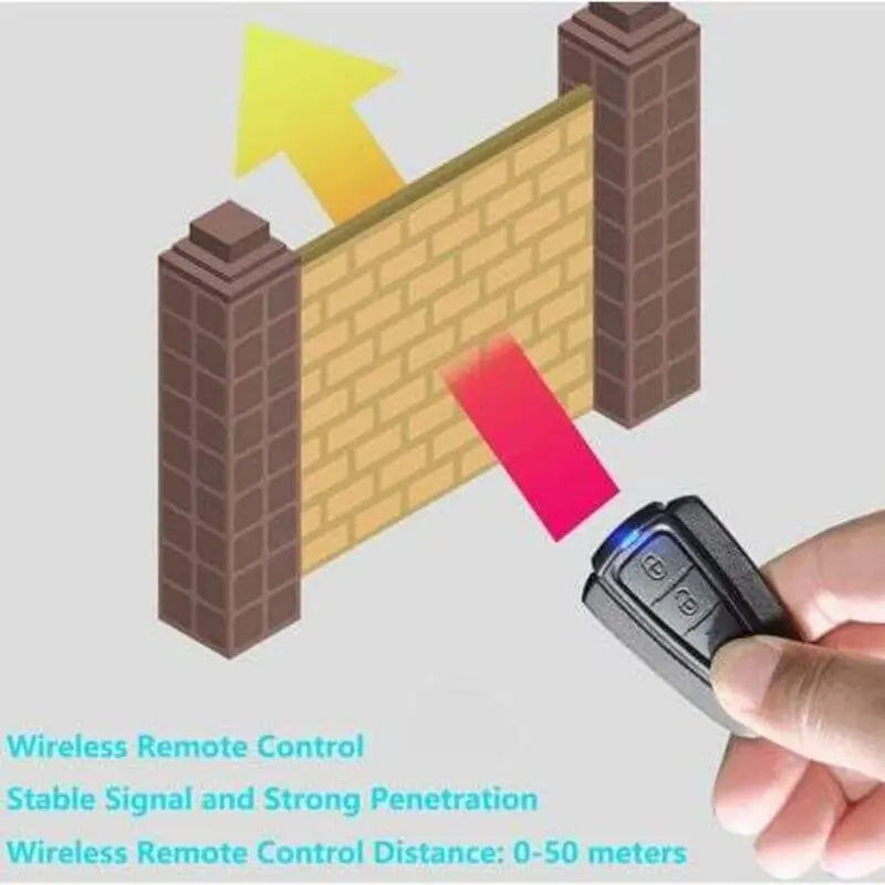 Anti-Theft Alarm, Wireless Remote Control Smart Alarm, Waterproof Vibration Smart Sensor Alarm, For Wholesale Hub