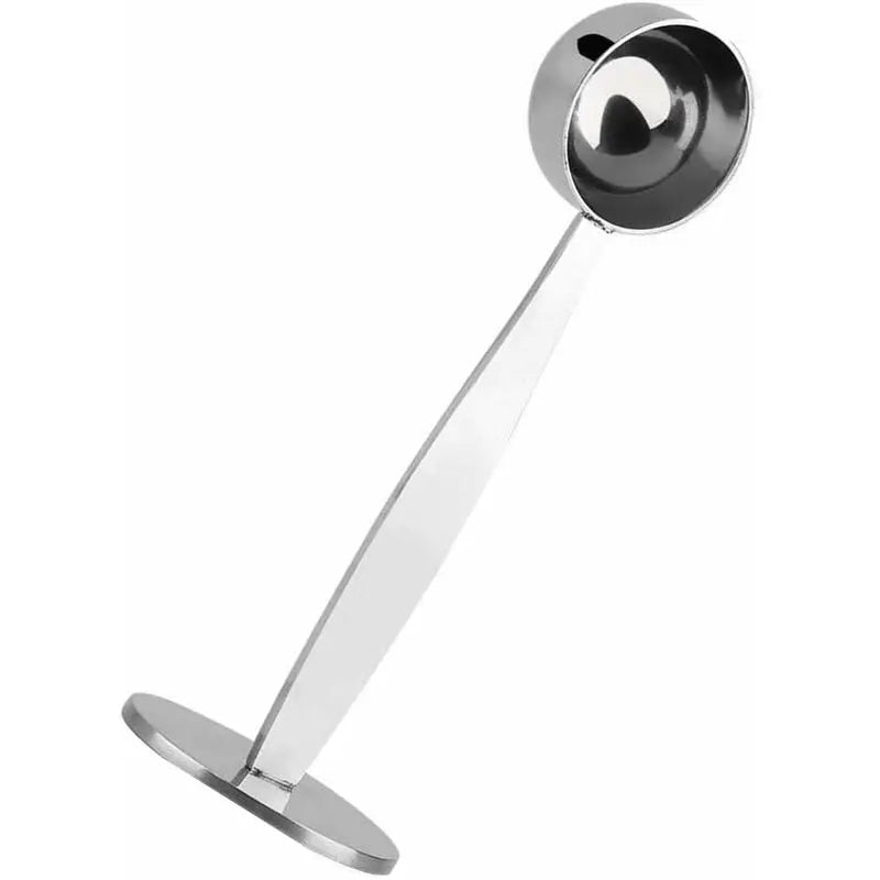 2-In-1 Coffee Scoop Holder Espresso Coffee Measuring Spoon Stamp Stainless Steel Coffee Scoop Measuring And Tamping Wholesale Hub