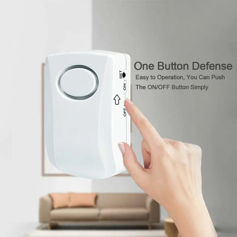 Water Leak Alarm 130Db, 95Cm Long Cable With Sensor, Home Security Water Leak Detection Alarm, Battery Included Wholesale Hub