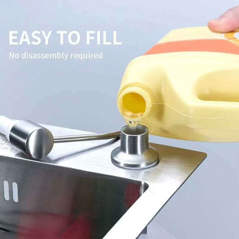 Soap Dispenser, Built-In Soap Dispenser, Stainless Steel Kitchen Sink Soap Dispenser, Built-In Soap Dispenser With Wholesale Hub