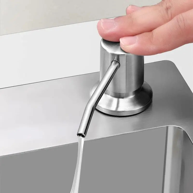 Soap Dispenser, Built-In Soap Dispenser, Stainless Steel Kitchen Sink Soap Dispenser, Built-In Soap Dispenser With Wholesale Hub