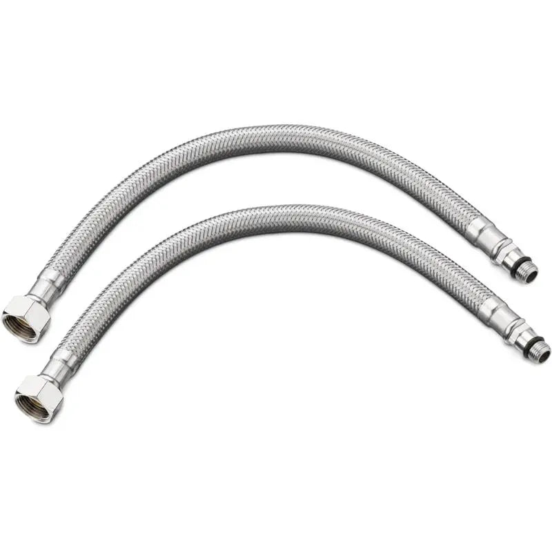 Flexible Kitchen Hose 60Cm Pack Of 2 Standard G3/8 X M10 X 60Cm Connection Tubes For Kitchen Bathroom Sink Faucet Wholesale Hub