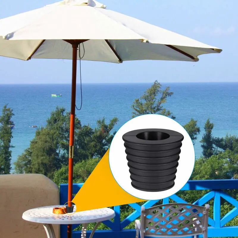 Umbrella Cone Base Stand, For Patio Table Hole Opening And Stability Or Parasol Base Holder, Umbrella Stand, 1.5" Wholesale Hub