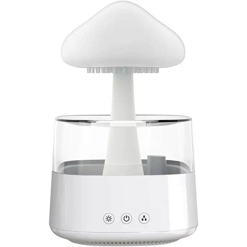 Rain Cloud Humidifier, Essential Oil Diffuser, Cute Mushroom Night Light With 7 Color Changing, Desktop Fountain, Sound Wholesale Hub