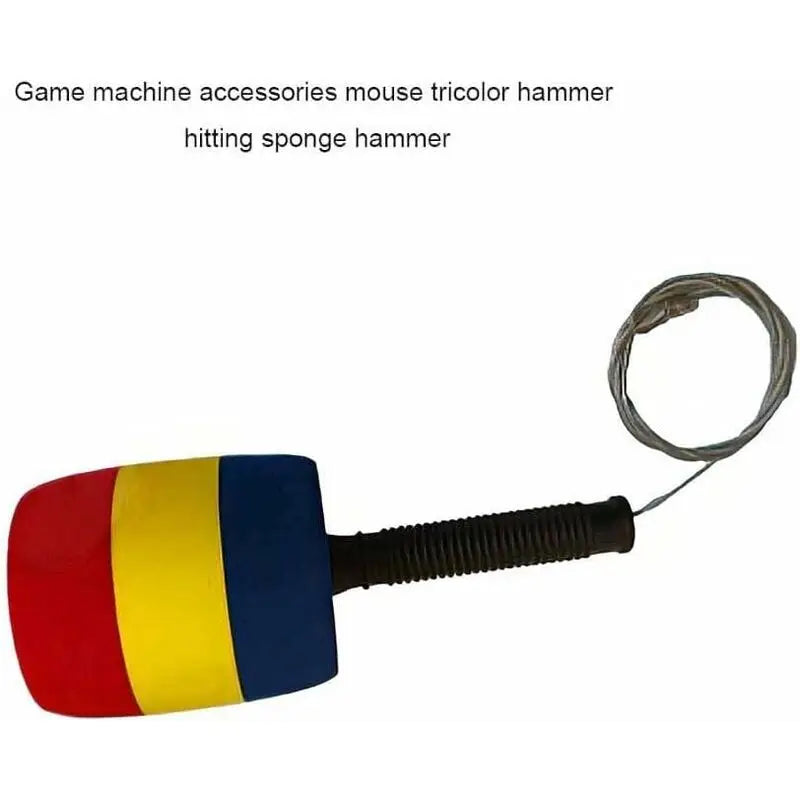 Soft Sponge Hammer Kids Game Hitting Striking Tool Non-Slip Hammers Washable Game Accessories Replacement Parts, Short Wholesale Hub