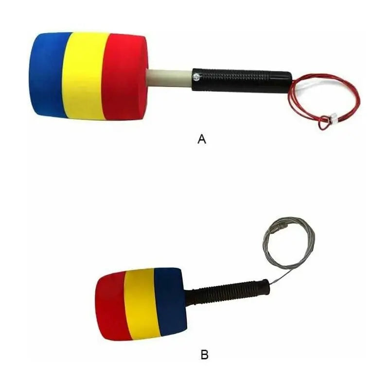 Soft Sponge Hammer Kids Game Hitting Striking Tool Non-Slip Hammers Washable Game Accessories Replacement Parts, Short Wholesale Hub