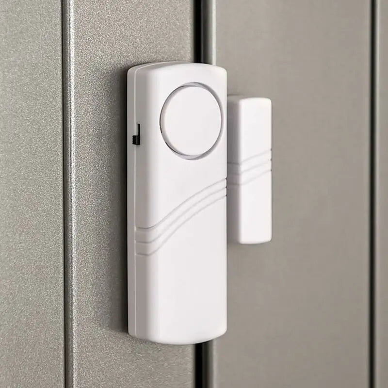 Door And Window Alarm - Pack Of 4 Wireless Intruder Alarms - Home Security Against Burglary - Magnetic Operation - 90 Db Wholesale Hub