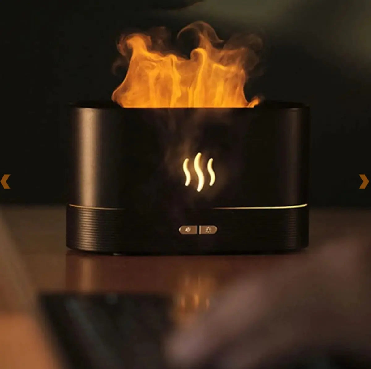 Boostiv Aroma Diffuser - Humidifier - Aromatherapy - Flame Effect - Aroma Diffuser - Nebulizer Wholesale Hub