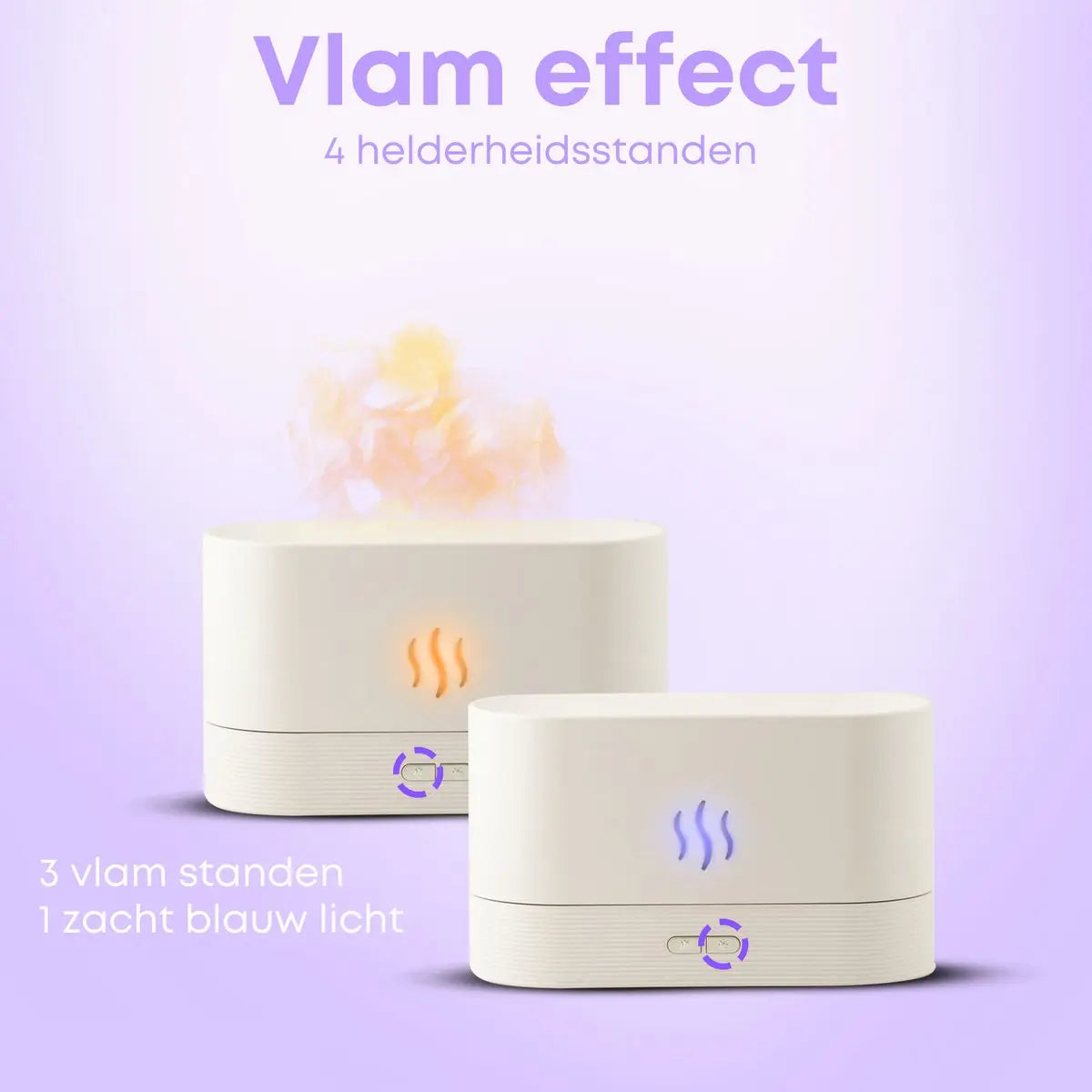 Boostiv Aroma Diffuser - Humidifier - Aromatherapy - Flame Effect - Aroma Diffuser Wholesale Hub