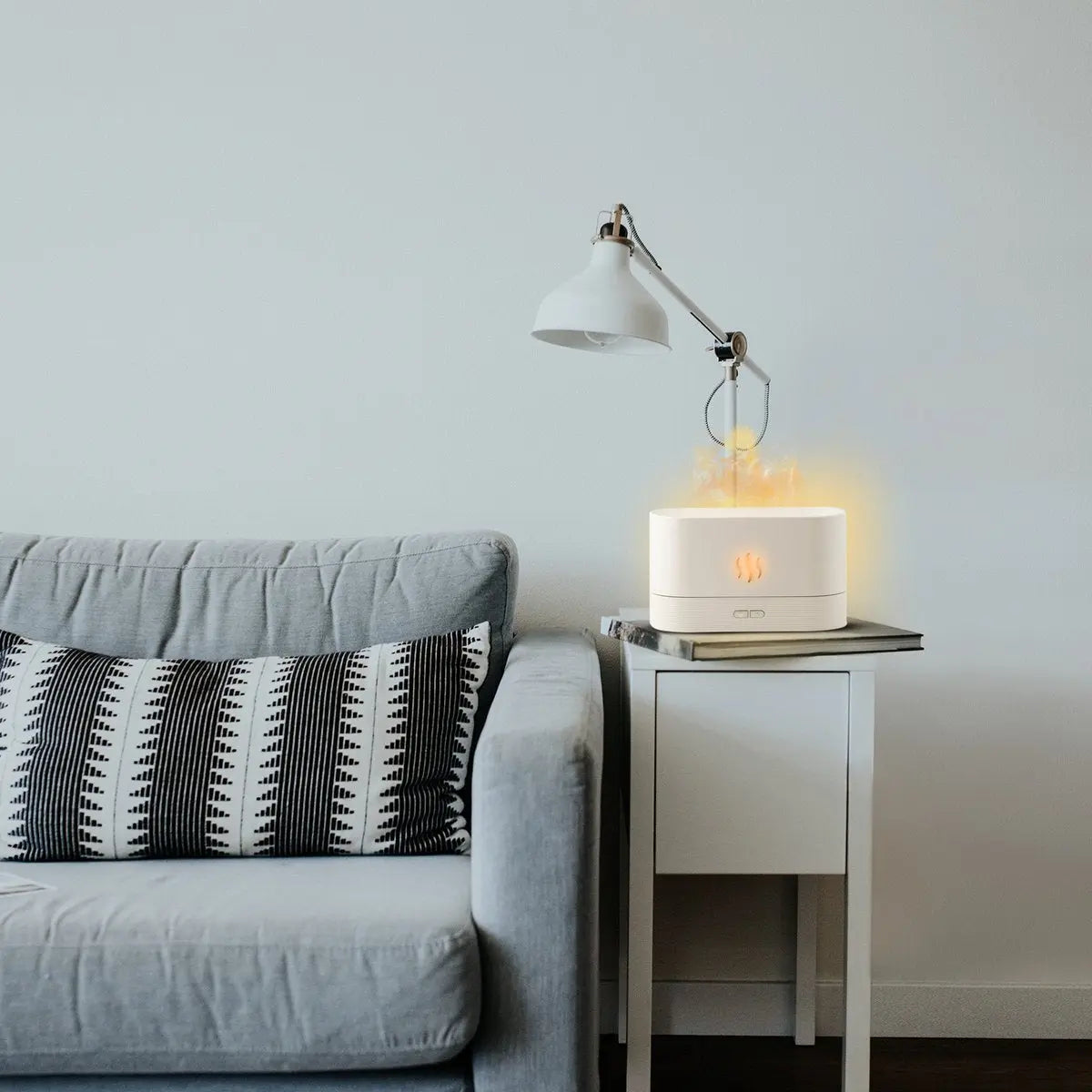 Boostiv Aroma Diffuser - Humidifier - Aromatherapy - Flame Effect - Aroma Diffuser Wholesale Hub