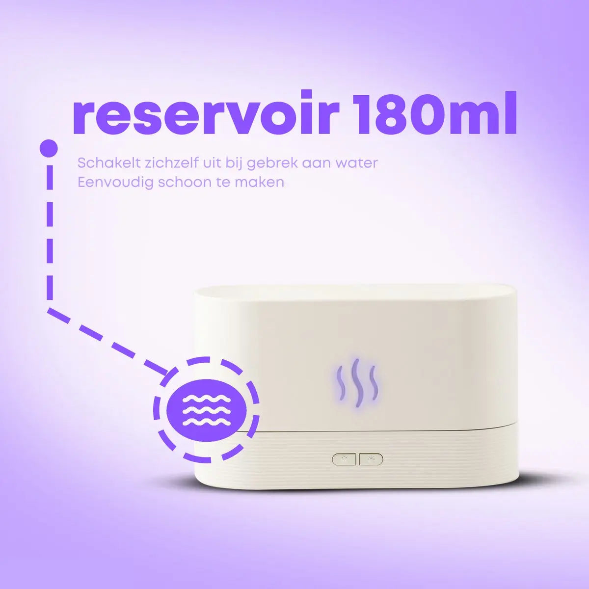 Boostiv Aroma Diffuser - Humidifier - Aromatherapy - Flame Effect - Aroma Diffuser Wholesale Hub