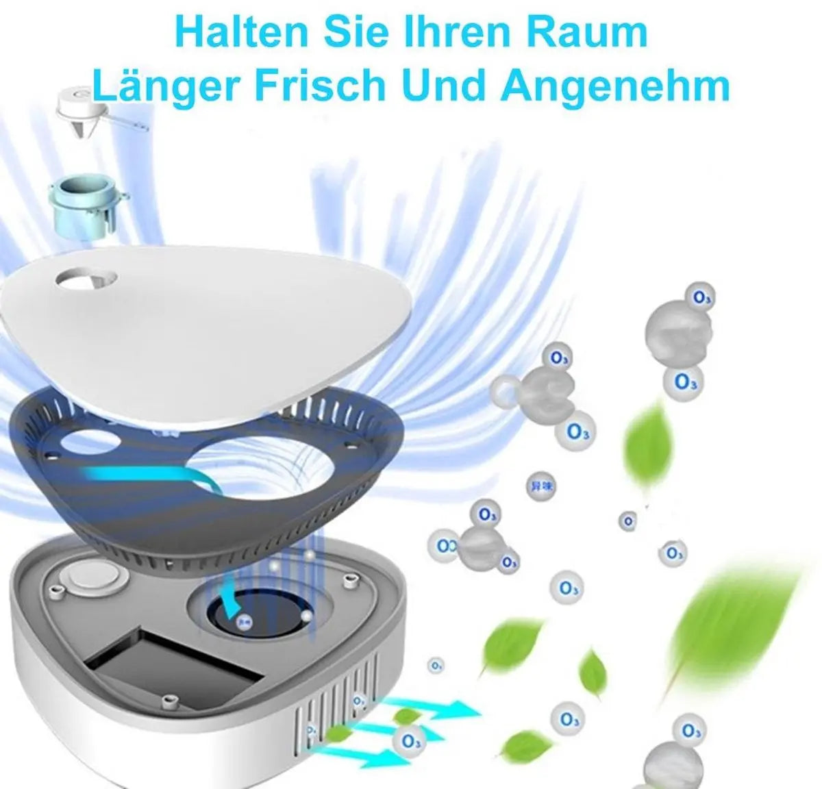 Air purifier, smoke cooler, air purifier suitable for allergy sufferers, mini air cooler, suitable for home, car, cooler and shoe box. Wholesale Hub