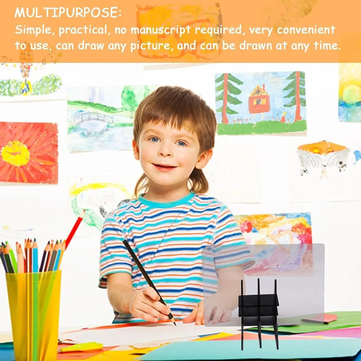 Drawing Pad - Optical Projector for Students - Art Stencil Tool - For Students, Beginners, Children and Teenagers Wholesale Hub