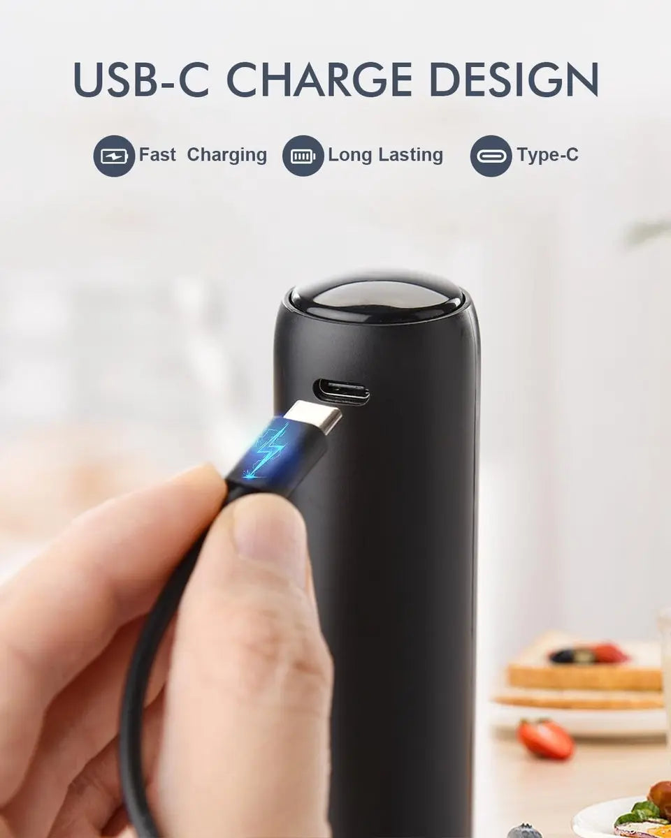 Milk frother - electric milk frother - milk frothers - electric milk frother - milk frother - electric milk frother - mini USB rechargeable milk frother - for coffee/latte/cappuccino/hot chocolate Wholesale Hub