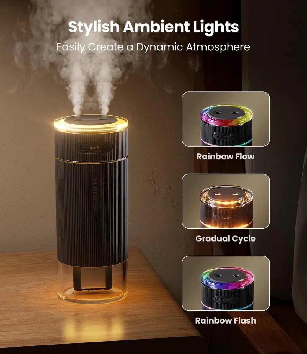 Humidifiers - Air humidifier - Bedroom humidifier - Mini desktop humidifier for travel, office, or children's room - Wit Wholesale Hub