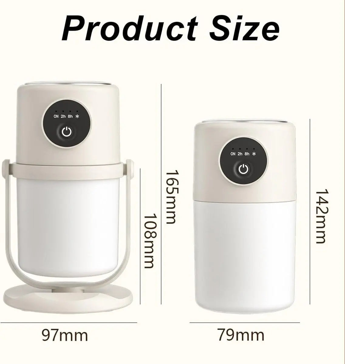 Humidifiers - Bedroom Humidifier - Cool Mist Humidifier - 280ml USB Desktop Humidifier with Night Light for Bedroom - Quiet Operation - Automatic Shut-Off - Timer Wholesale Hub