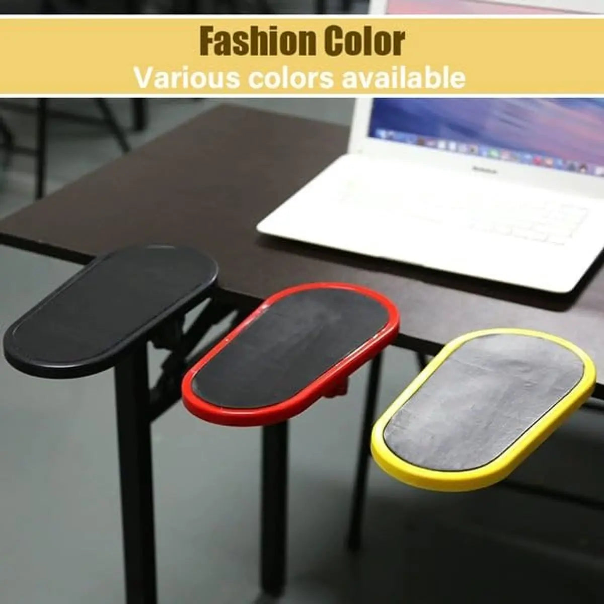 Ergonomic desk with armrests - Wrist rest - Adjustable wrist rest for computer and laptop - Comfortable and universal - Shoulder and wrist relief - For home and office - Red Wholesale Hub