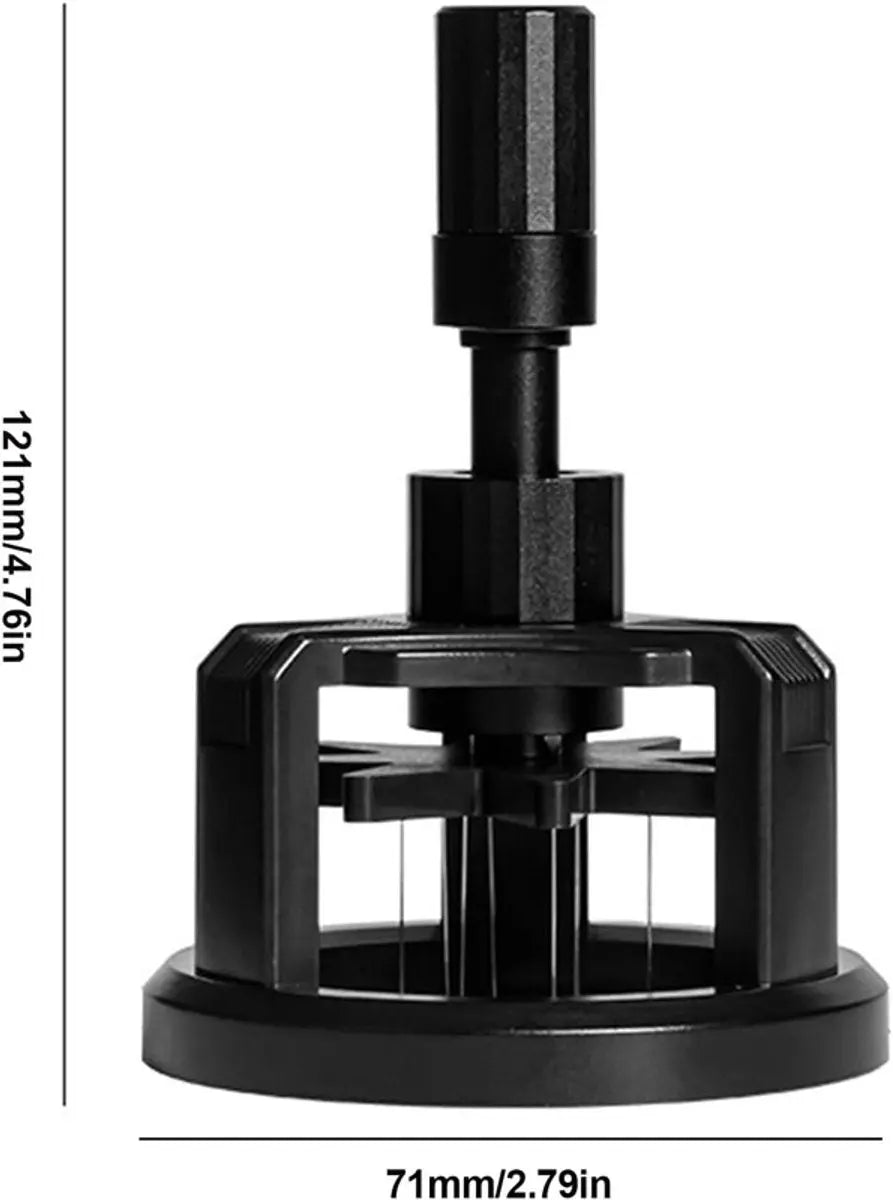 Coffee press - Manual press - Magnetic coffee dispenser - Coffee maker accessory - Non-slip needle stirrer - Countertop - Workstation - Preparation - Ground coffee smoother for home brewing - 51 mm Wholesale Hub