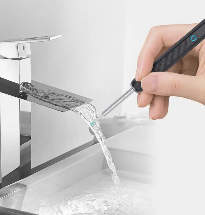 Smart Ear Cleaner with 1296P HD Camera, Wireless Earwax Removal WiFi Endoscope, Safe Inspection Intelligent Temperature Control, Black Wholesale Hub