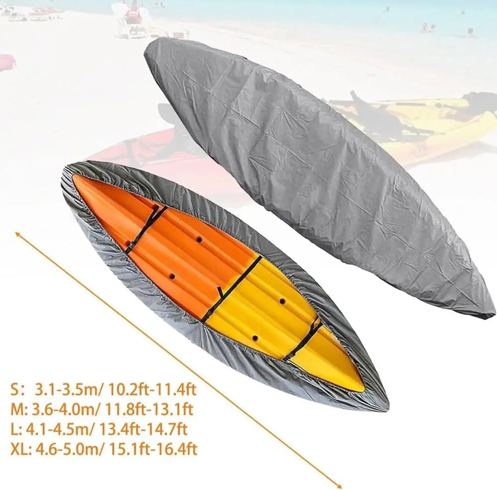 420D Waterproof Kayak Canoe SUP Cover, Universal Outdoor Boat Cover with Dust and UV Protection, 420D(L) Wholesale Hub