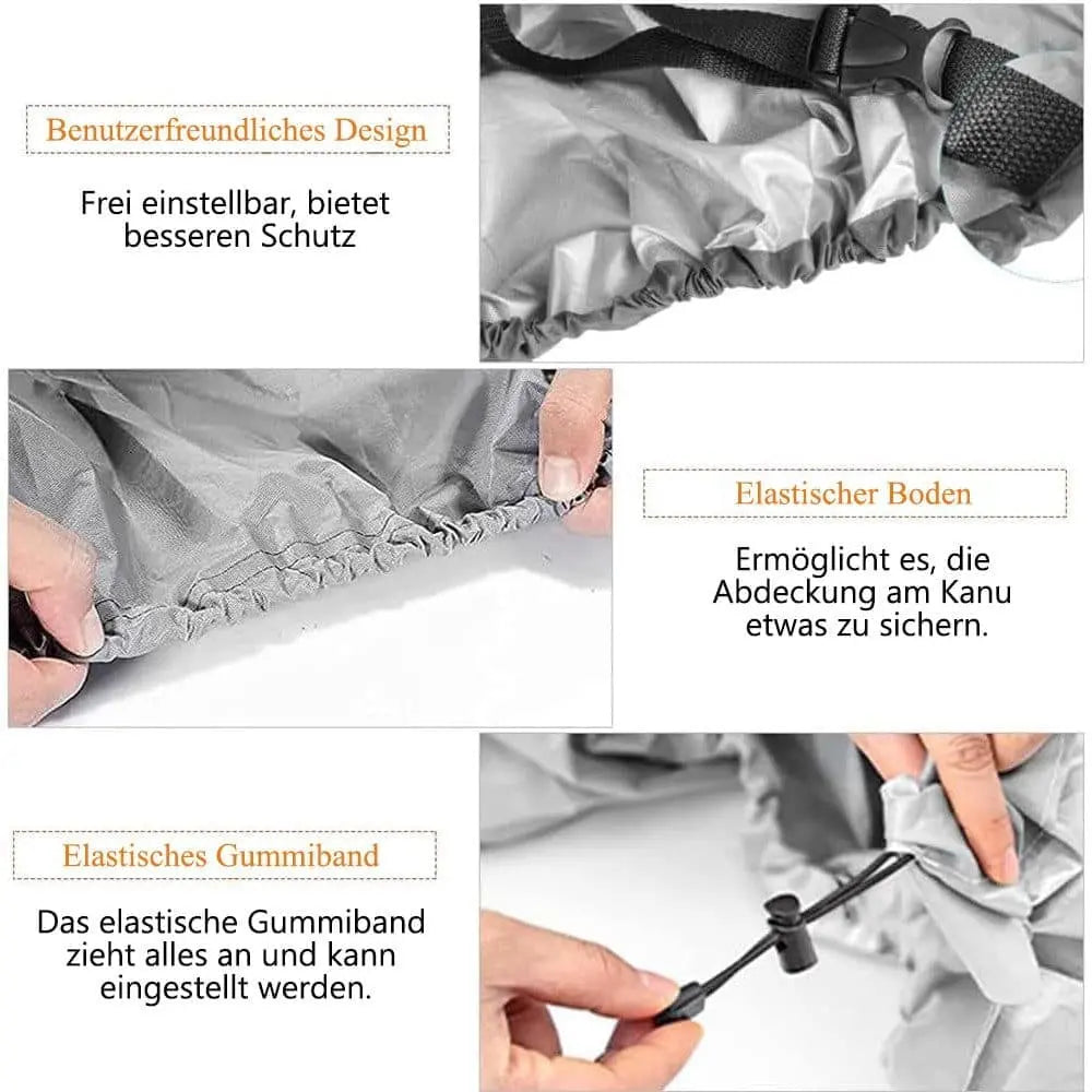 420D Waterproof Kayak Canoe SUP Cover, Universal Outdoor Boat Cover with Dust and UV Protection, 420D(L) Wholesale Hub
