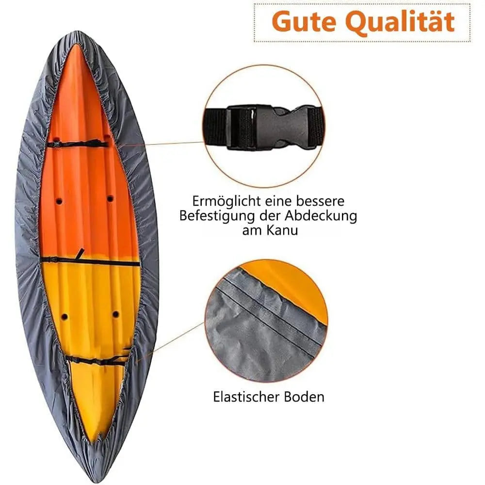 420D Waterproof Kayak Canoe SUP Cover, Universal Outdoor Boat Cover with Dust and UV Protection, 420D(L) Wholesale Hub