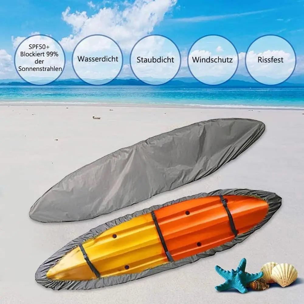 420D Waterproof Kayak Canoe SUP Cover, Universal Outdoor Boat Cover with Dust and UV Protection, 420D(L) Wholesale Hub