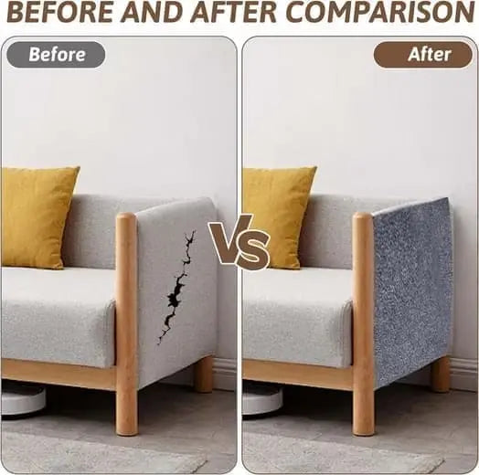 40cm x 200cm Self-Adhesive Cat Scratching Board, Wall and Sofa Protector, DIY Corner Mat for Cats, Dark Gray Wholesale Hub