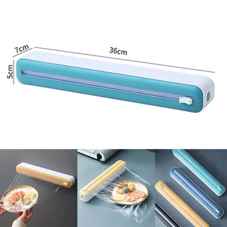 36 Pack Foil Cutter Holder for Aluminum and Plastic Foil, 36x7x5cm, Green Wholesale Hub