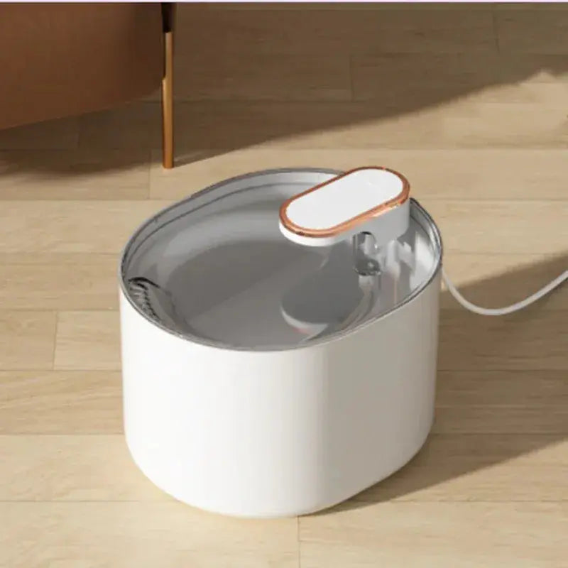 Automatic Cat Water Fountain USB Water Feeder Bowl with 6 Filter Cartridges, Ore White, Quiet Edition Wholesale Hub