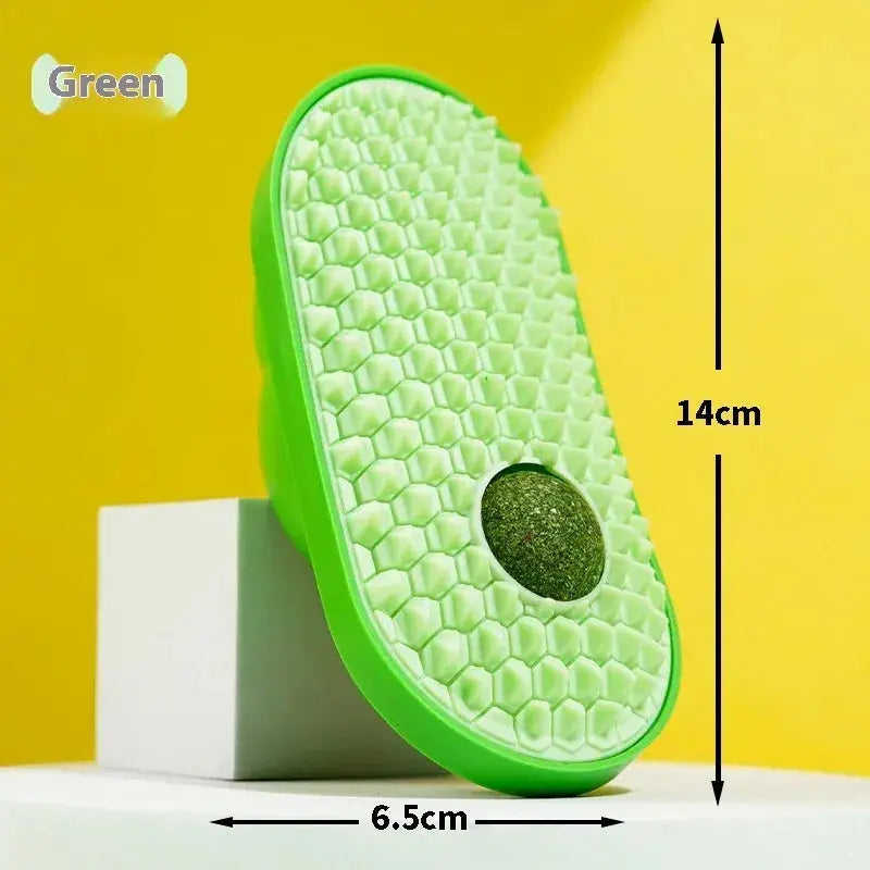 Cat Scratching Toy, Green, 14 x 6.5 cm Wholesale Hub